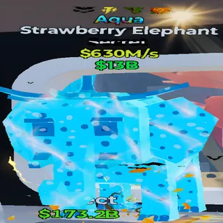 Strawberry Elephant Aqua 4 Traits Fortnite Steal the Brainrot
