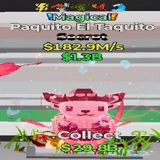 Paquito El Taquito Magical 5 Traits Fortnite Steal the Brainrot