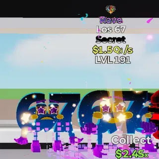Los 67 Rave 1 Trait Fortnite Steal the Brainrot