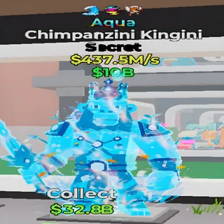 Chimpanzini Kingini Aqua 3 Traits Fortnite Steal the Brainrot