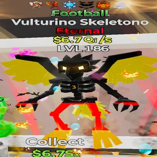 Vulturino Skeletono Football 6 Traits Fortnite Steal the Brainrot