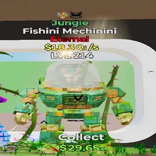 Fishini Mechinini Jungle 2 Traits Fortnite Steal the Brainrot