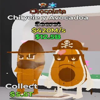 Chilyeie y Avocadoa Chocolate 2 Traits Fortnite Steal the Brainrot
