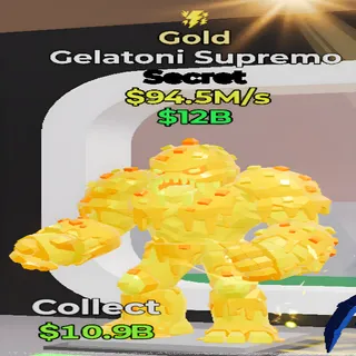 Gelatoni Supremo Gold 1 Trait Fortnite Steal the Brainrot