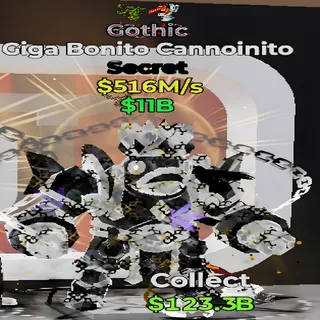 Giga Bonito Cannoinito 2 Traits Fortnite Steal the Brainrot