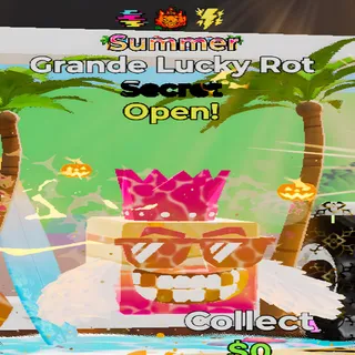 Grande Lucky Rot Summer 3 Traits Fortnite Steal the Brainrot