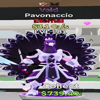 Pavonaccio Void 2 Traits Fortnite Steal the Brainrot