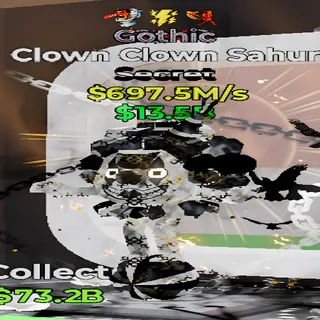 Clown Clown Sahur Gothic 3 Traits Fortnite Steal the Brainrot