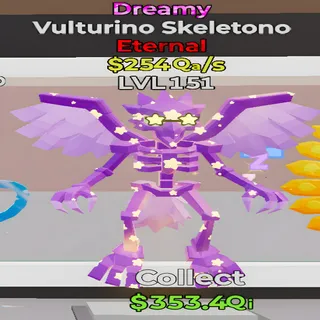 Vulturino Skeletono Dreamy Fortnite Steal the Brainrot