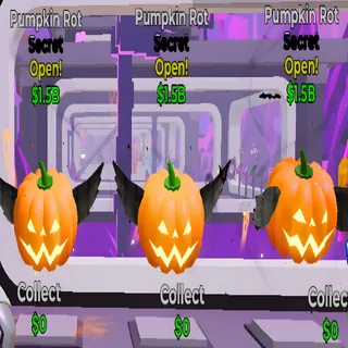 Pumpkin Rot Bundle X3 Fortnite Steal the Brainrot