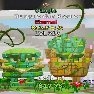 Burguro dan Fryuro Jungle 1 Trait Fortnite Steal the Brainrot