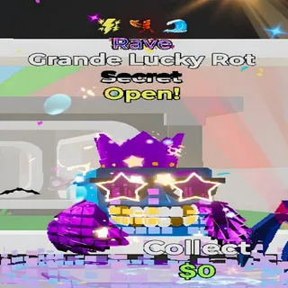 Grande Lucky Rot Rave 3 Traits Fortnite Steal the Brainrot