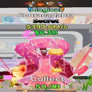 Fortnite Steal the Brainrot Cobracadabra Magical 4 Traits 397.6M/s