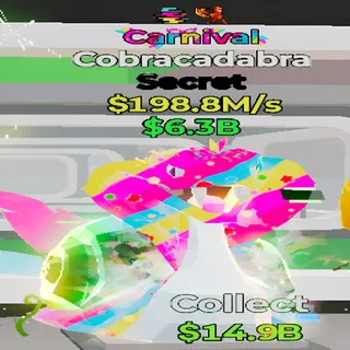 Cobracadabra Carnival 2 Traits Fortnite Steal the Brainrot