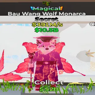 Bau Wang Wolf Monarca Magical 1 Trait Fortnite Steal the Brainrot