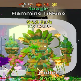 Flammino Tikkino Jungle 5 Traits Fortnite Steal the Brainrot
