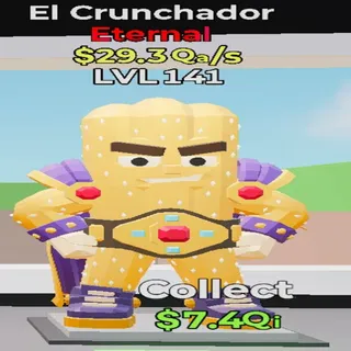 El Crunchador 29.3Qa/s lvl 141 Fortnite Steal the Brainrot