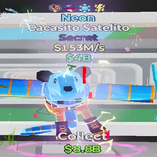 Cacasito Satelito Neon 4 Traits Fortnite Steal the Brainrot