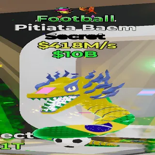 Pitiata Baem Football 2 Traits 418M/s lvl 1 Fortnite Steal the Brainrot