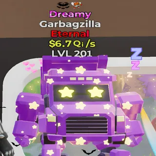 Garbagzilla Dreamy 2 Traits Fortnite Steal the Brainrot