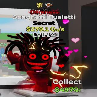 Spaghetti Tualetti Darkness 2 Traits Fortnite Steal the Brainrot