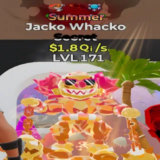 Jacko Whacko Summer 3 Traits Fortnite Steal the Brainrot
