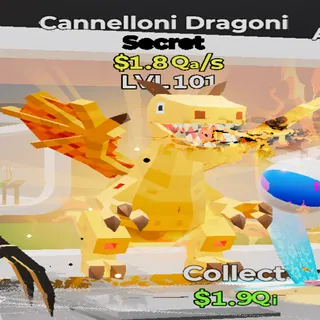 Cannelloni Dragoni 1.8Qa/s lvl 101 Fortnite Steal the Brainrot