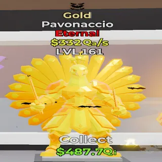 Pavonaccio Gold 1 Trait Fortnite Steal the Brainrot