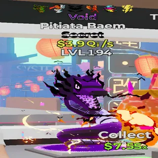 Pitiata Baem Void 6 Traits Fortnite Steal the Brainrot