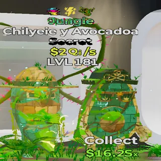 Chilyeie y Avocadoa Jungle 3 Traits Fortnite Steal the Brainrot