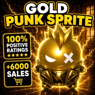 Gold Punk Sprite