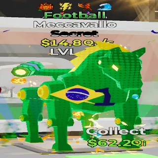 Meccavallo Football 4 Traits 14.8Qa/s lvl 91 Fortnite Steal the Brainrot