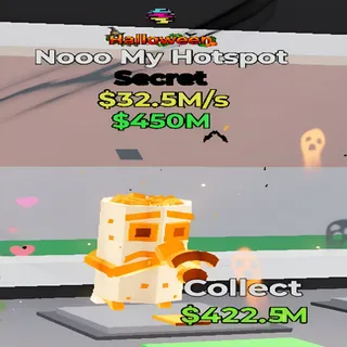 Nooo My Hotspot Halloween 1 Trait Fortnite Steal the Brainrot