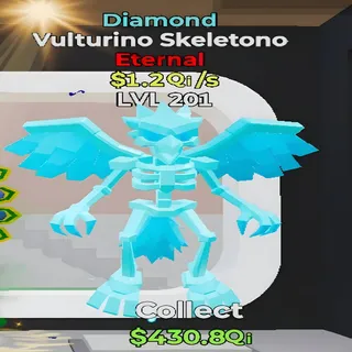 Vulturino Skeletono Diamond Fortnite Steal the Brainrot