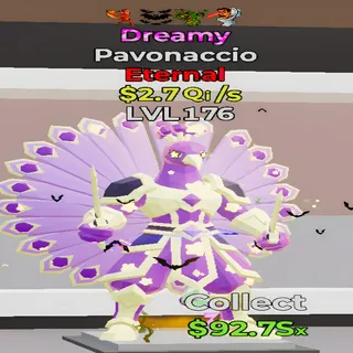 Pavonaccio Dreamy 4 Traits Fortnite Steal the Brainrot