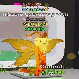 Il Sacro Cabrospaghetti Magical 4 Traits Fortnite Steal the Brainrot