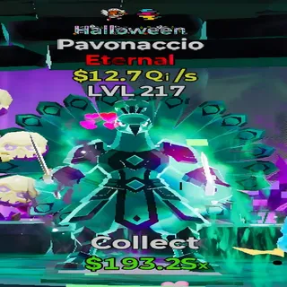 Pavonaccio Halloween 2 Traits Fortnite Steal the Brainrot