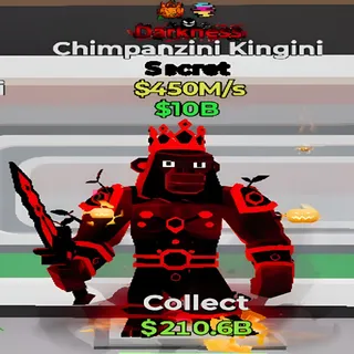 Chimpanzini Kingini Darkness 2 Traits Fortnite Steal the Brainrot