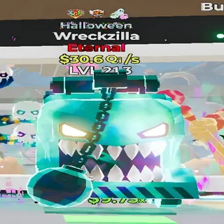 Wreckzilla Halloween 3 Traits Fortnite Steal the Brainrot
