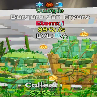 Burguro dan Fryuro Jungle 3 Traits Fortnite Steal the Brainrot