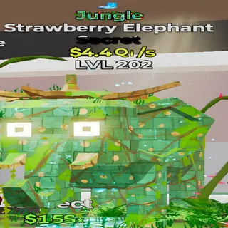 Strawberry Elephant Jungle 1 Trait Fortnite Steal the Brainrot