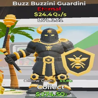 Buzz Buzzini Guardini 24.4Qa/s lvl 131 Fortnite Steal the Brainrot