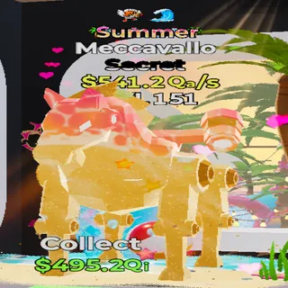 Meccavallo Summer 2 Traits 541.2Qa/s lvl 151 Fortnite Steal the Brainrot