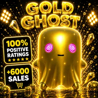 Gold Ghost Sprite