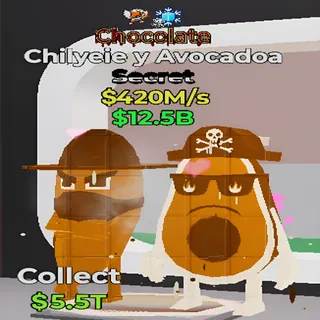 Chilyeie y Avocadoa Chocolate 2 Traits Fortnite Steal the Brainrot