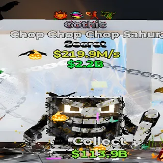 Chop Chop Chop Sahur Gothic 4 Traits Fortnite Steal the Brainrot