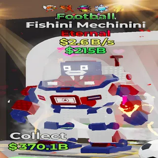 Fishini Mechinini Football 5 Traits 2.6B/s Fortnite Steal the Brainrot