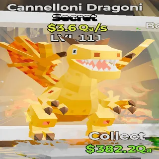 Cannelloni Dragoni 3.6Qa/s lvl 111 Fortnite Steal the Brainrot
