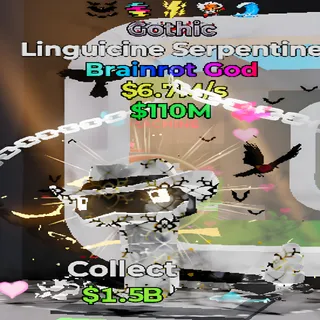 Linguicine Serpentine Gothic 5 Traits Fortnite Steal the Brainrot