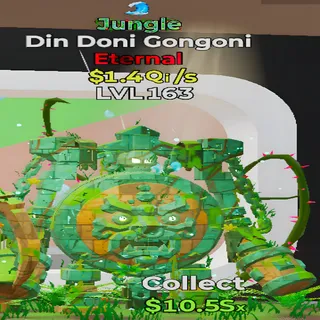 Din Doni Gongoni Jungle 1 Trait Fortnite Steal the Brainrot